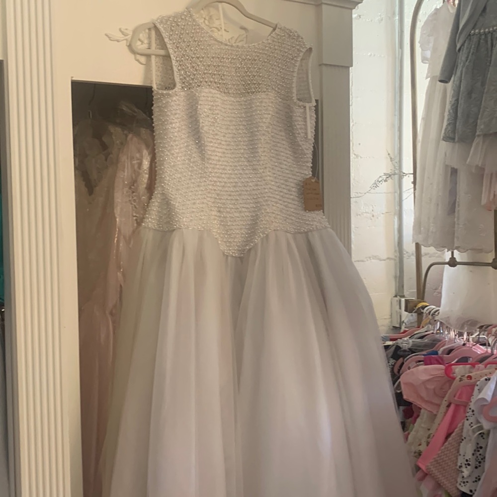 true love white pearl wedding
